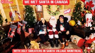 Montreal Atwater Christmas Santa Village Sleigh Ride