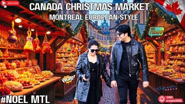 Montreal Christmas Market PDA
