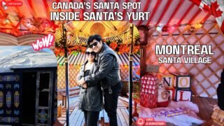 Montreal Magical Santa Village Atwater Santa Yurt