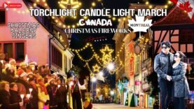 Mt Royal Christmas Candle march