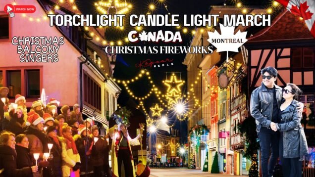 Mt Royal Christmas Candle march