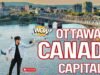Canada NCR National Capital Ottawa Marina Walk With Gatineau QC