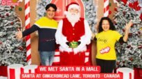 Santa in Square one Mall Mississauga