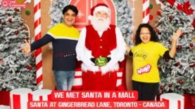 Santa in Square one Mall Mississauga