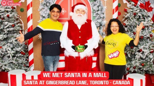 Santa in Square one Mall Mississauga