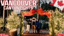 Vancouver Capilano Bridge Canyon Lights